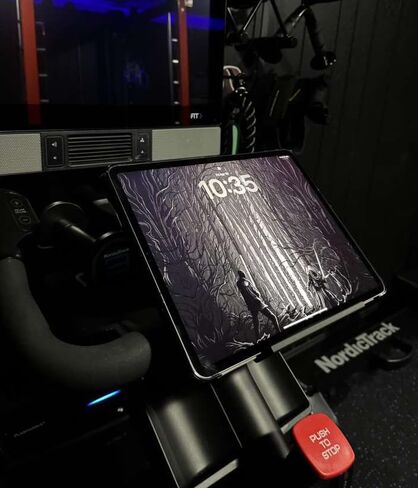 Phone & Tablet Holder for Exercise Bike – Designed for the NordicTrack S22i - Stable Mount for Indoor Cycling in Saudi Arabia