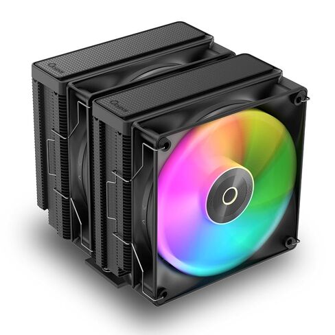 مبرد وحدة المعالجة المركزية Ocypus Delta A62 ARGB BK، 6 أنابيب حرارة نحاسية، مبرد هواء TDP 260W، مراوح PWM صامتة هيدروليكية، مروحة تبريد الكمبيوتر لـ AMD AM4/AM5، Intel LGA 115X/1200/1700/1851 in Saudi Arabia
