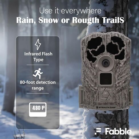 Stealth Cam Browtine 16MP Trail Camera (Model STC-BT16) 2-Pack Bundle with 32GB SDHC Memory Cards, Mounting Straps, Hi-Speed SD Card Reader, and Cleaning Cloth in Saudi Arabia