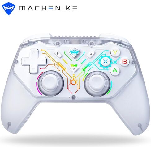 Machenike G3S Wireless Gaming Controller for Windows PC,Switch,Android,LED Backlight Dual Vibration Motors, Dual Connection Modes,Plug and Play PC Controller [video game] in Saudi Arabia
