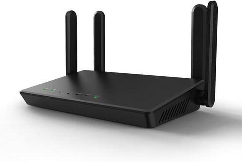 KKH 2.4ghz WiFi Router, Portable Travel Easy Setup Wireless Internet Network Pocket-Sized Long Range Wi-Fi Routers, High Speed up to 300mbps for Hotel Home Smart TV PC Computer Phone Gaming in Saudi Arabia