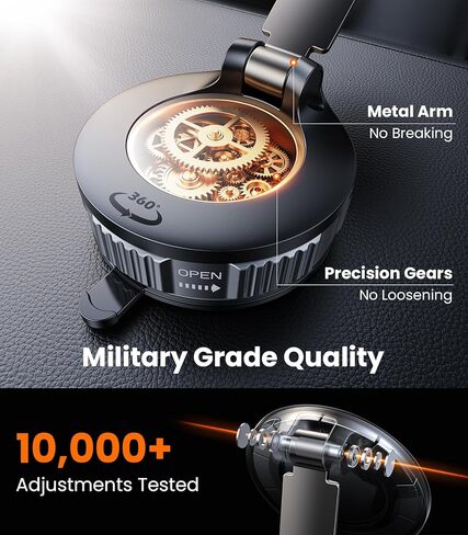VICSEED Ultimate for Magsafe Car Mount [98+LBS Strongest Suction] 360° Vacuum Magnetic Phone Holders for Your Car Metal Arm Foldable Cellphone Mount for iPhone 17 16 15 14 13 12 Pro Max Air Android in Saudi Arabia