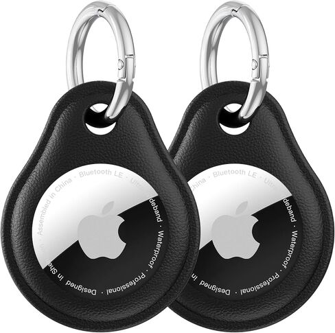4 عبوات لحامل سلسلة مفاتيح Airtag، IPX8 مقاومة للماء لعلامة Apple Air Tag الجيل الأول والثاني، علامات هوائية - 4 عبوات حامل Apple، مضاد للخدش والصدمات، لتتبع الحيوانات الأليفة، والحقائب، والأطفال، والمفاتيح، والأمتعة (4 ألوان) in Kuwait