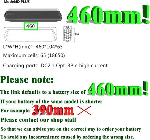 48V 13Ah Reention Dorado Plus e-Bike Battery Pack for Aventon Pace 500 Battery e-Bike Removable Lithium Battery Power with 30A BMS and Charger in Saudi Arabia