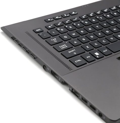 BestParts Gray Palmrest with Backlit Keyboard Replacement for Asus ROG Zephyrus G15 GA503Q GA503R, G16 GU603H GU603V GU603Z, US Layout in Saudi Arabia