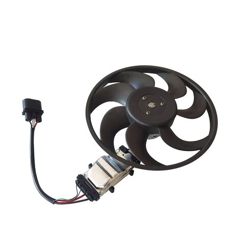 Partsflow Condenser Cooling Fan for 2005 2006 2008 2009 2010 Porsche Cayenne for 2004 2005 2006 2007 2008 2009 2010 Volkswagen Touareg in Saudi Arabia