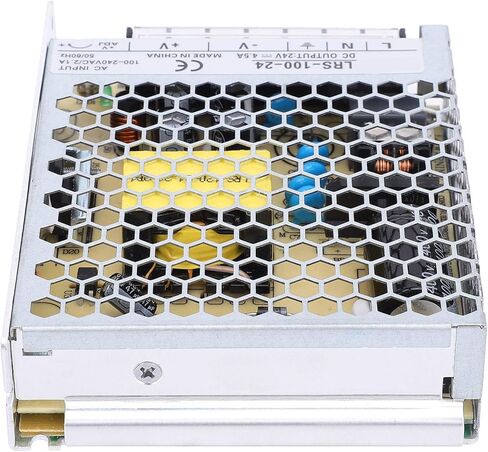 Berm Switching Power Supply, 100W LED Driver Transformer 12V 24V AC DC Converter, with LED Indicator and Protection, for Electronic Accessories 85 264VAC Input (LRS-100-12) in Saudi Arabia