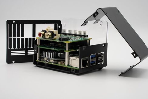 KKSB Case for Raspberry Pi 5 – Tall Aluminum Case for Dual Hats & NVMe Hats, Compatible with Official Raspberry Pi Cooler in Saudi Arabia