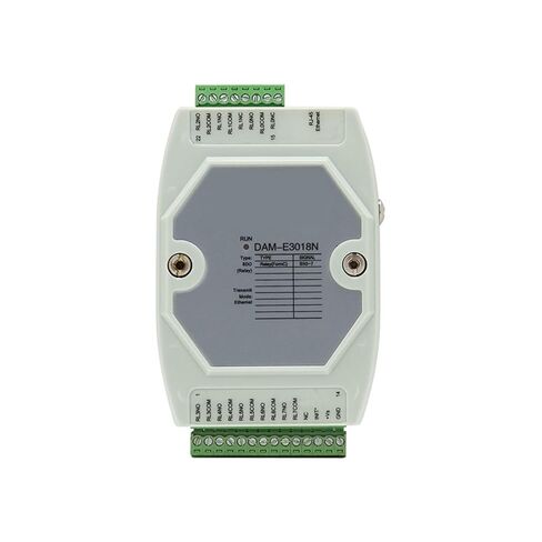 DAM-E3018N Ethernet 8-Channel Relay Output Module Modbus TCP Industrial Control DAQ in Saudi Arabia