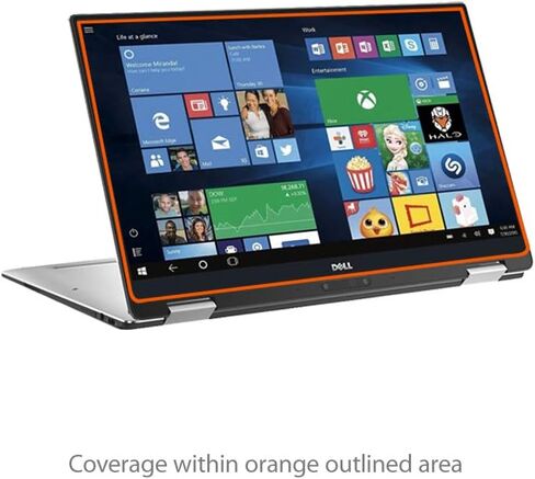 BoxWave Screen Protector Compatible with Dell XPS 13 2-in-1 (9365) - ClearTouch Anti-Glare (2-Pack), Anti-Fingerprint Matte Film Skin in Saudi Arabia