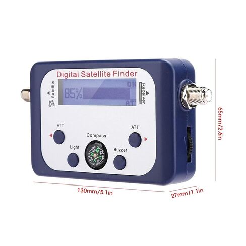 Satellite Signal Finder, Signal Strength Meter, Satellite Finder Meter for Providing High Performance and Signal Detection in Saudi Arabia