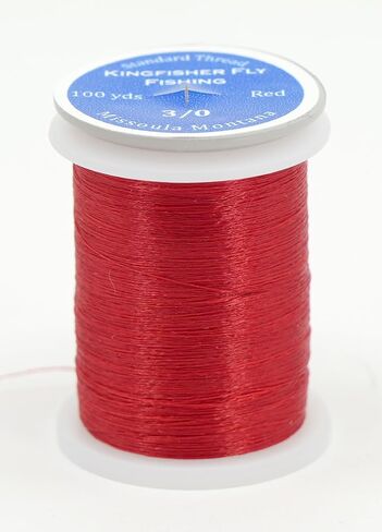 Kingfisher Fly Tying 3/0 210 Denier Fly Tying Thread – Heavy-Duty Thread for Streamers, Saltwater Patterns and Big Bugs in Saudi Arabia