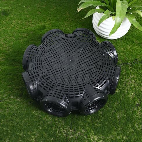 Toddmomy Portable EEL Catching Cage Crab Trap Shrimp Lobster Fishing Basket 14.05X14.05X4.33In Lightweight Mesh Net for Outdoor Seafood Hunting in Saudi Arabia