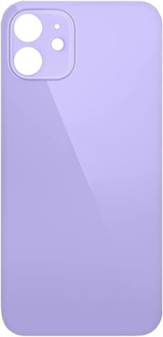 12 Mini Back Glass Replacement for iPhone 12Mini Back Cover Glass (5.4 Inch) with Pre-Installed Tape +Installation Instruction + Repair Tools+ Screen Protector (Purple) in Saudi Arabia