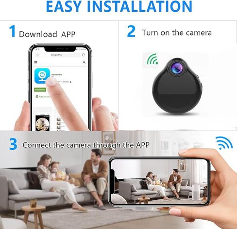 محمولة عالية الوضوح 1080 بكسل واي فاي يمكن ارتداؤها سمعية ومرئية صغيرة DVR قلادة مسجل كاميرا تجسس قلادة الكاميرا مع رؤية ليلية كشف الحركة عن بعد مراقبة كاميرا الجسم المخفية in Kuwait