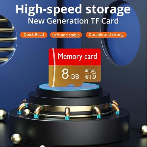 حزمة واحدة من بطاقة Micro SD سعة 1 جيجابايت و4 جيجابايت و8 جيجابايت، وبطاقة SD لكاميرا الأمان والهواتف ومشغلات MP3 وبطاقة الذاكرة القديمة in Saudi Arabia
