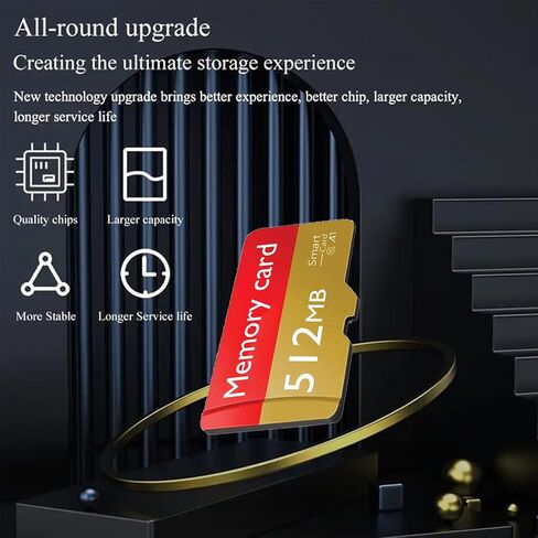 حزمة واحدة من بطاقة Micro SD سعة 1 جيجابايت و4 جيجابايت و8 جيجابايت، وبطاقة SD لكاميرا الأمان والهواتف ومشغلات MP3 وبطاقة الذاكرة القديمة in Saudi Arabia