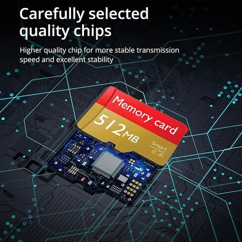 حزمة واحدة من بطاقة Micro SD سعة 1 جيجابايت و4 جيجابايت و8 جيجابايت، وبطاقة SD لكاميرا الأمان والهواتف ومشغلات MP3 وبطاقة الذاكرة القديمة in Saudi Arabia