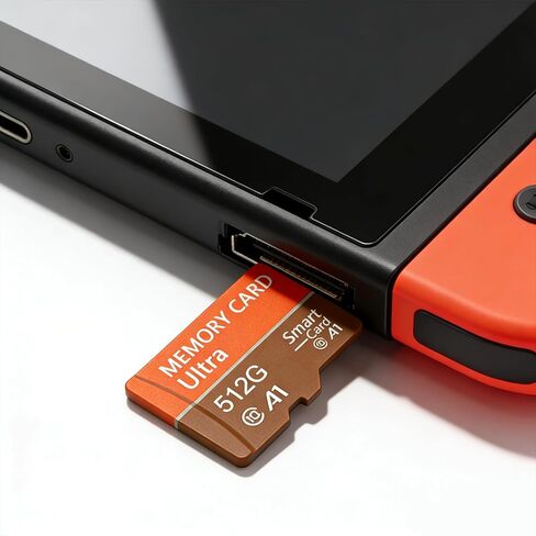 256GB Micro SD Card, Japanese Precision Manufacturing 4K Camera Pro, A2 V30 for Smartphone, Gopro, Action Cams, 4K UHD Video Recording, R/W up to 30 MB/s, with Adapter(Orange) in Saudi Arabia