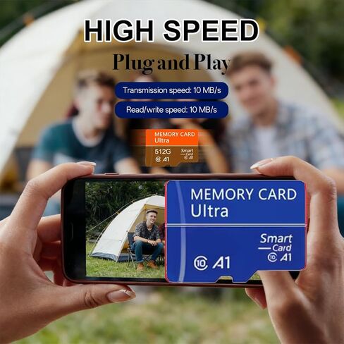 256GB Micro SD Card, Japanese Precision Manufacturing 4K Camera Pro, A2 V30 for Smartphone, Gopro, Action Cams, 4K UHD Video Recording, R/W up to 30 MB/s, with Adapter(Orange) in Saudi Arabia