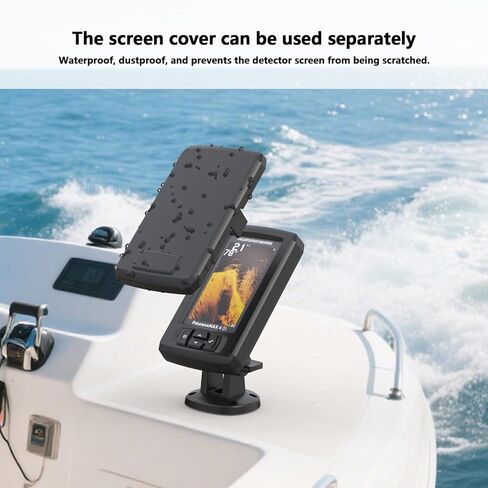 Fish Finder ABS Sun Shade Cover Compatible with Humminbird PiranhaMAX 4 DI and PiranhaMAX, Marine Electronics Accessory (Black) in Saudi Arabia