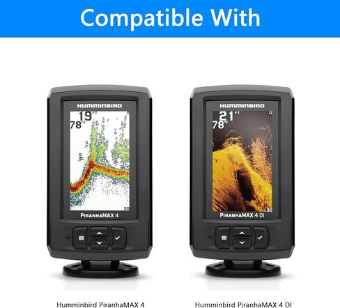 Fish Finder ABS Sun Shade Cover Compatible with Humminbird PiranhaMAX 4 DI and PiranhaMAX, Marine Electronics Accessory (Black) in Saudi Arabia