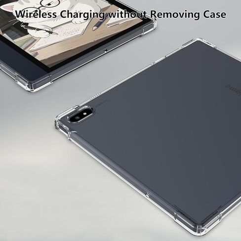 Aircawin Case for 11.5'' TCL NXTPAPER 11 Plus Android Tablet Case Clear(Model.9469X,2025 Released),Shockproof Cover for TCL NXTPAPER 11 Plus Tab,Anti-Scratch Lightweight Soft TPU Back Shell-Clear in Saudi Arabia