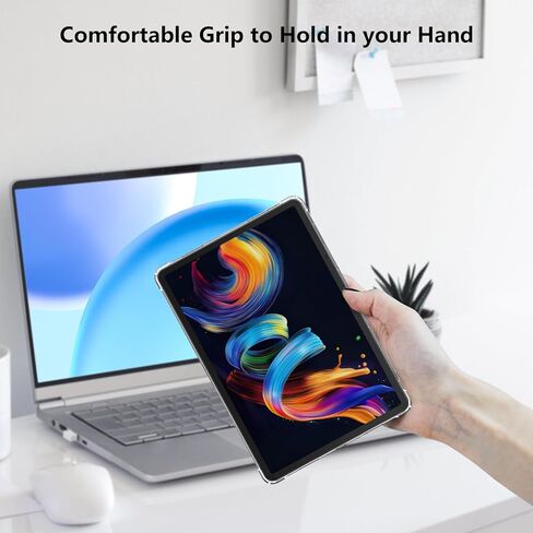 Aircawin Case for 11.5'' TCL NXTPAPER 11 Plus Android Tablet Case Clear(Model.9469X,2025 Released),Shockproof Cover for TCL NXTPAPER 11 Plus Tab,Anti-Scratch Lightweight Soft TPU Back Shell-Clear in Saudi Arabia