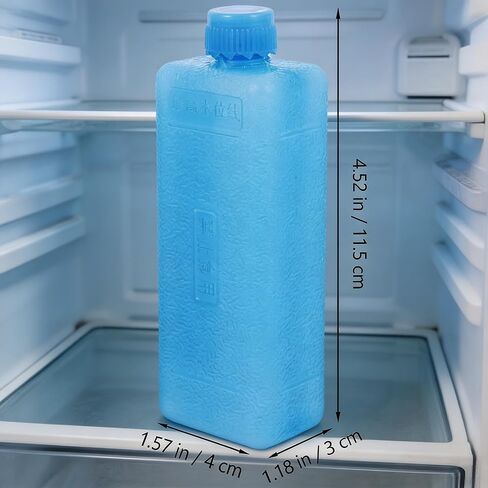 Ice Packs for Portable Air Conditioner, 8pcs Reusable Freezer Blocks for Coolers, Portable Ice Crystal Packs for Home, Office, Dorm, Camping, Picnics, and Outdoor Activities in Saudi Arabia