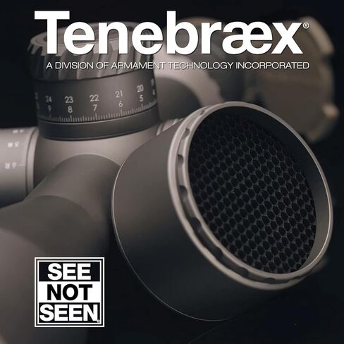 Tenebraex KillFlash Anti-Reflection Device - Scope Cover Compatible - for Nightforce NX8 1-8x24 & Trijicon VCOG 1-6x24 in Saudi Arabia