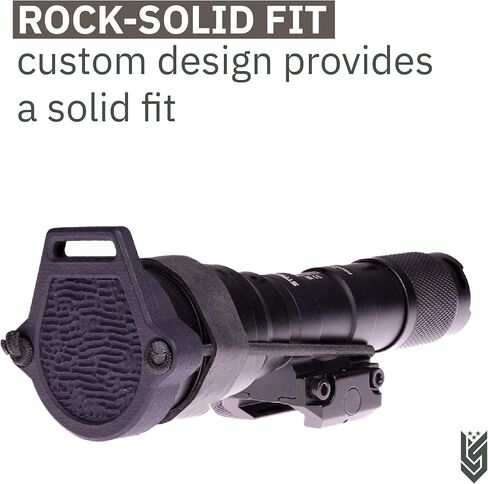 غطاء عدسة مصباح يدوي متين على الجانب الأيسر | متوافق مع Streamlight ProTac HLX وHLX Pro | ملحق ضوء السلاح in Kuwait