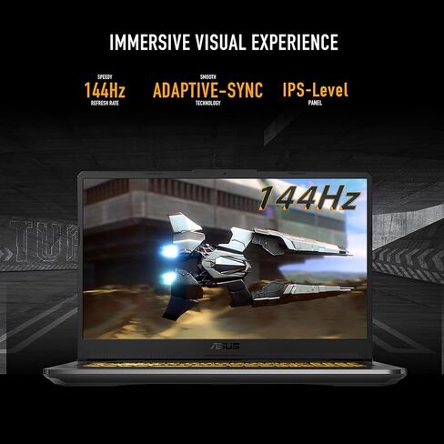 ASUS TUF Gaming A17 (2023) Gaming Laptop, 17.3" FHD 144Hz IPS-Level Display, NVIDIA® GeForce RTX™ 2050, AMD® Ryzen™ 5 7535HS, 86GB DDR5, 512GB PCIe Gen4 SSD, Wi-Fi 6, Windows 11, FA706NF-RS51 in Saudi Arabia