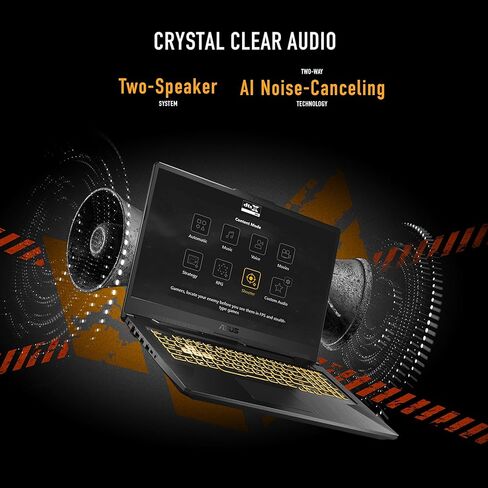 ASUS TUF Gaming A17 (2023) Gaming Laptop, 17.3" FHD 144Hz IPS-Level Display, NVIDIA® GeForce RTX™ 2050, AMD® Ryzen™ 5 7535HS, 86GB DDR5, 512GB PCIe Gen4 SSD, Wi-Fi 6, Windows 11, FA706NF-RS51 in Saudi Arabia
