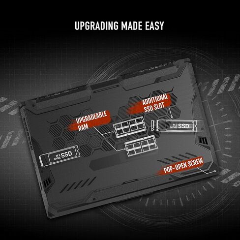 ASUS TUF Gaming A17 (2023) Gaming Laptop, 17.3" FHD 144Hz IPS-Level Display, NVIDIA® GeForce RTX™ 2050, AMD® Ryzen™ 5 7535HS, 86GB DDR5, 512GB PCIe Gen4 SSD, Wi-Fi 6, Windows 11, FA706NF-RS51 in Saudi Arabia