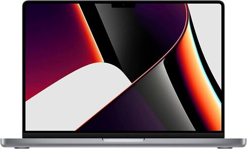 Apple 2021 MacBook Pro with Apple M1 Max Chip, 14-inch, 32GB RAM, 1TB SSD Storage (QWERTY English) Silver (Renewed) in Saudi Arabia