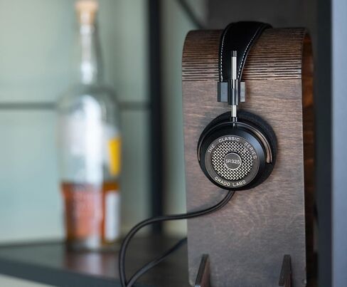سماعات رأس GRADO Classic Series SR325 مفتوحة من الخلف - سلكية، فوق الأذن، غلاف من الألومنيوم، صوت مفصل، الاستماع المنزلي in Kuwait