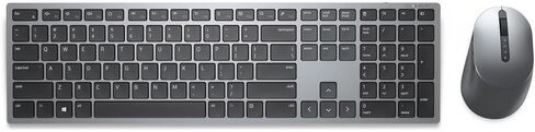 Dell Km7321W Keyboard Mouse Included Rf Wireless +, W129125856 (Included Rf Wireless + Bluetooth QWERTY Us International Grey, Titanium) in Kuwait