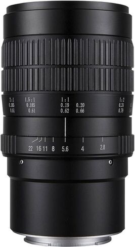 Venus Laowa 60mm f/2.8 2X Ultra Macro Lens for Sony E, Bundle with ProOptic 62mm Filter Kit, Cleaning, Software, Cap Tether, Cleaner in Saudi Arabia