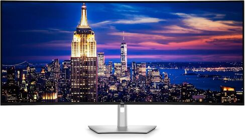 شاشة منحنية Dell Ultrasharp 6K 120 هرتز Thunderbolt Hub IPS مقاس 52 بوصة (فضي بلاتيني) in Saudi Arabia