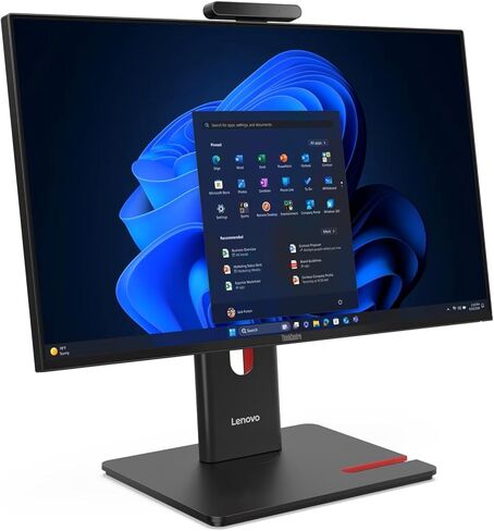 Lenovo ThinkCentre M70a Gen 6 All-in-One with Intel Core Ultra 7 265T vPro Processor, 24" 1920 x 1080 FHD Touchscreen Display, 32GB DDR5 RAM, 1TB of SSD, 5MP IR/RGB Camera, and Windows 11 Pro in Saudi Arabia