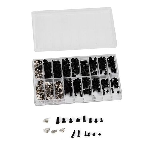 Computer Screws Kit M2 M2.5 M3 Assortment, 450 Pieces Small Cross Pan Head Screws for Laptop, PC, Hard Drive, Motherboard, SSD, Computer Fan Repair in Saudi Arabia