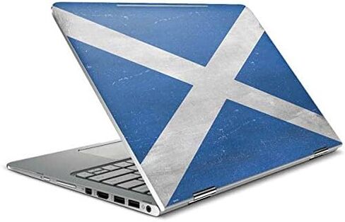 Skinit Decal Laptop Skin Compatible with Spectre x360 15.6in (2-in-1) - Originally Designed Scotland Flag Distressed Design in Saudi Arabia
