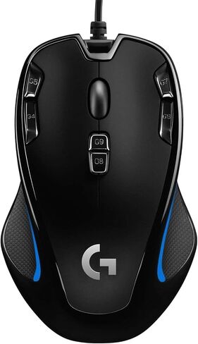 Logitech G300s Optical Ambidextrous Gaming Mouse - 9 Programmable Buttons, Onboard Memory (Renewed) in Saudi Arabia