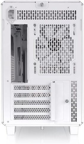 Thermaltake TR200 WS; Micro Chassis; Wood Front Trim; mATX/mITX Support; 360mm Radiator Support; 365mm GPU Clearance; 175mm Air Cooler Clearance; 5.25" Bay Support; Snow; CA-11L-00S6NN-WS in Saudi Arabia
