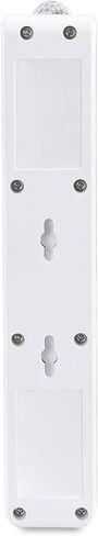 CyberPower P405UC Surge Protector, 4 Outlets, 5 ft Braided Power Cord, 1500 Joules, 1 USB‑C & 1 USB‑A Charging Ports, Right‑Angle Plug, Wall Mountable, White in Saudi Arabia