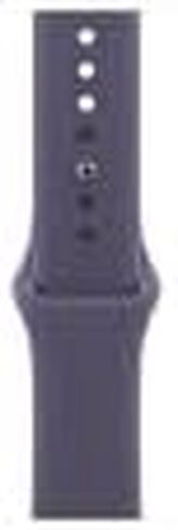 Apple Watch Series 11 [GPS, 46mm] Silver Aluminum Case with Purple Fog Sport Band, M/L (Renewed) in Saudi Arabia