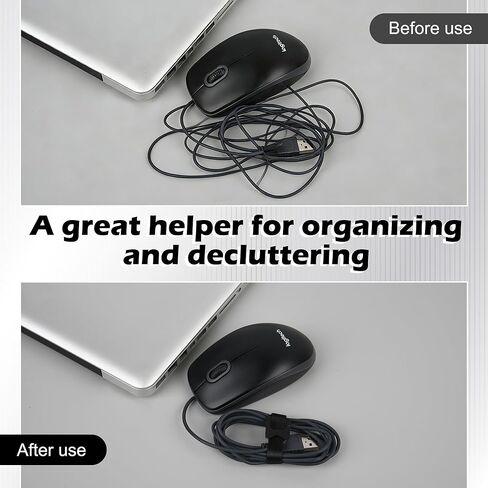 100PCS Black 6 Inch Reusable Cable Ties ，Adjustable Cord Organizers for Home, Office & Electronics， Multi-Purpose Wire Management Solution in Saudi Arabia