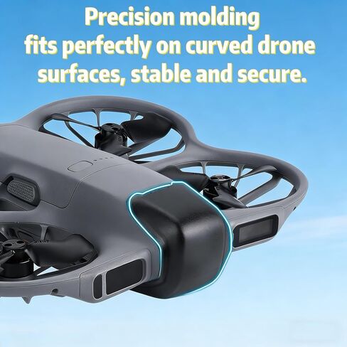 غطاء عدسة مكون من قطعتين لأغطية حماية DJI Neo 2 Gimbal - مقاومة للخدش، غطاء من البولي كربونات الشفاف لتخزين الحافظة الأصلية in Kuwait