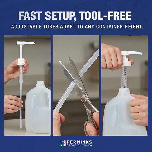 4 عبوات من مضخة ضخ جالون مضخة أبيض E6I128ozpump 4 in Kuwait