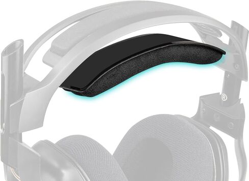 غطاء عصابة الرأس SOULWIT لسماعات Astro A40 (TR/Gen 1-2)، A50 (X/Gen 1-5)، جزء إصلاح وسادة حزام الرأس البديلة من قماش النانو - أسود in Kuwait